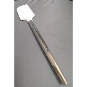 Williams- Sonoma Mixer Scraper Spatulas Silicone Head Stainless Handle 12.75"